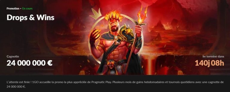 1Go Casino Drops Wins